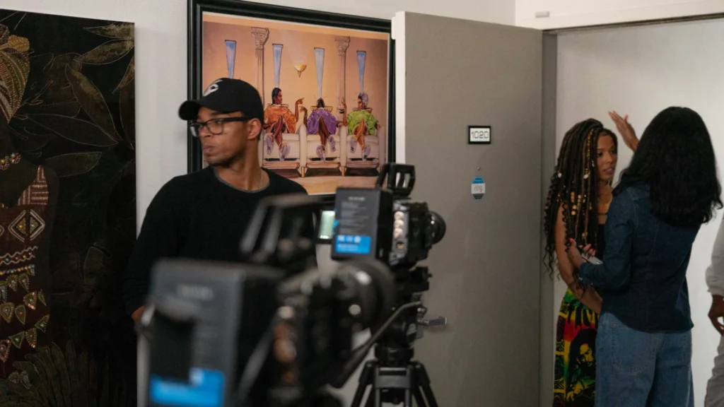 Behind the scenes image 1